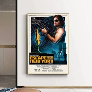 cartel de escape de nueva york