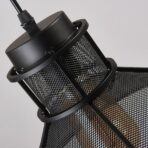 candelabro industrial negro