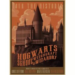 cartel vintage de harry potter 2