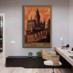 cartel vintage de harry potter 2
