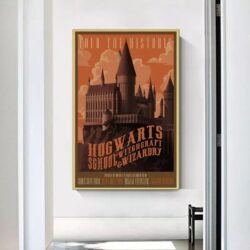 cartel vintage de harry potter 2