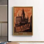cartel vintage de harry potter 2
