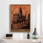 cartel vintage de harry potter 2