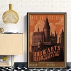 cartel vintage de harry potter 2