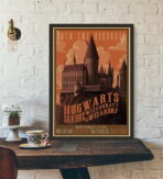 cartel vintage de harry potter 2