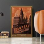 cartel vintage de harry potter 2