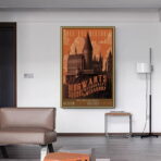 cartel vintage de harry potter 2