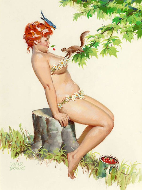 hilda pin-up hilda pin up