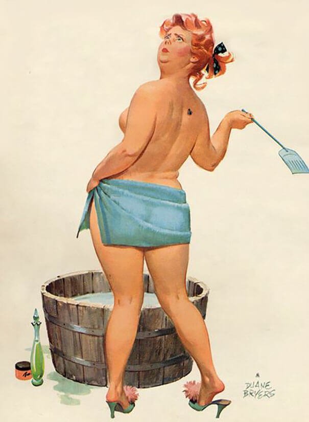 hilda pin-up hilda pin up