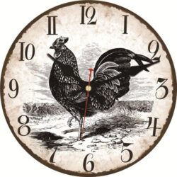 viejo reloj de gallo