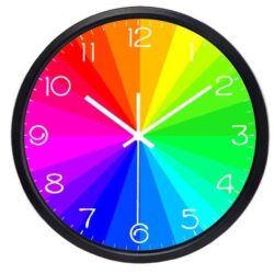 reloj arcoiris