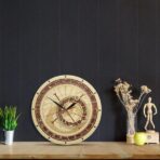 reloj astronomico de madera