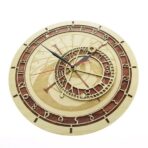 reloj astronomico de madera
