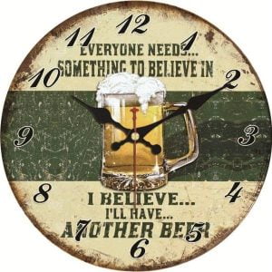 reloj de cerveza