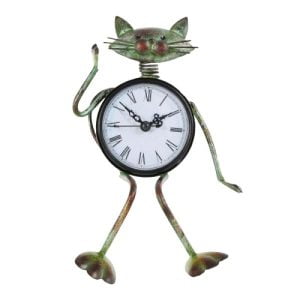 reloj gato vintage
