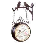 reloj de estacion de doble cara