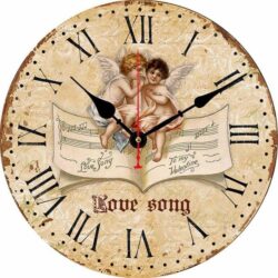 reloj deco angel