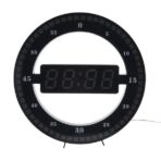 reloj de pared digital vintage