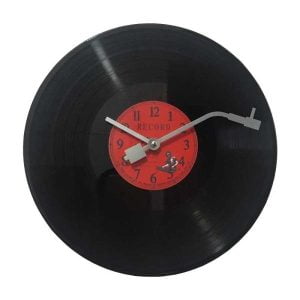 reloj disco de vinilo