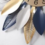 reloj de pared hoja