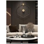reloj de pared industrial vintage