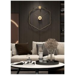 reloj de pared industrial vintage