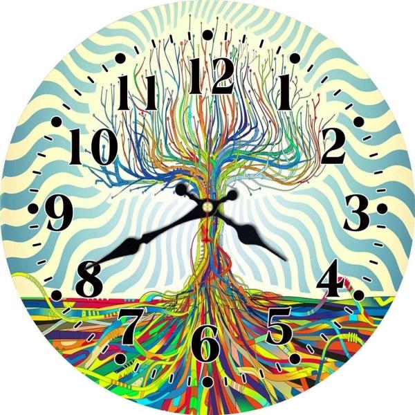 reloj de pared del arbol de la vida reloj de pared del arbol de la vida