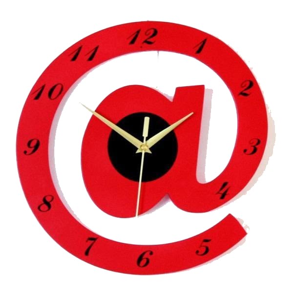 reloj de pared en reloj de pared en