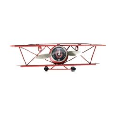 reloj de pared avion vintage