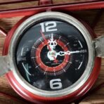reloj de pared avion vintage
