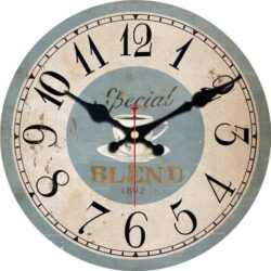 reloj de pared de cafe