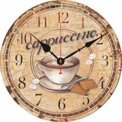 reloj de pared capuchino