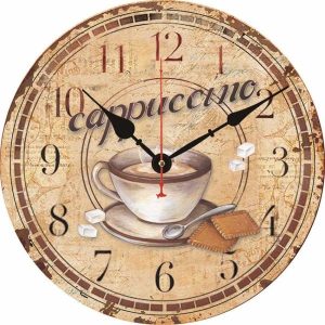 reloj de pared capuchino