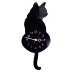 reloj pendulo cola de gato