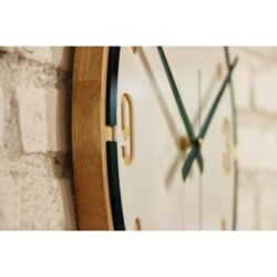 reloj de pared roble