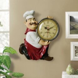 reloj de pared cocina chef