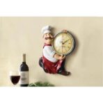 reloj de pared cocina chef