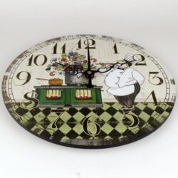 reloj de pared cocina vintage
