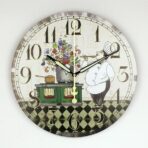 reloj de pared cocina vintage