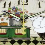 reloj de pared cocina vintage