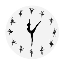reloj de pared bailarina