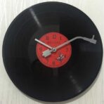 reloj disco de vinilo
