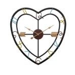 reloj de pared en forma de corazon
