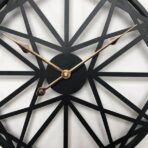 reloj de pared de metal vintage