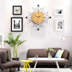 reloj de pared estrella