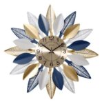 reloj de pared hoja