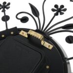 reloj de pared de flores