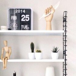 reloj de pared flip flap vintage