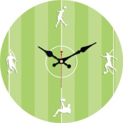 reloj de pared de futbol