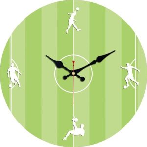 reloj de pared de futbol